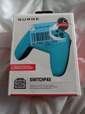 Nintendo Surge SwitchPad Wireless Controller - Teal and Black